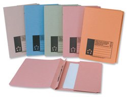 5 Star Office Flat File  Pocket Recycled Manilla 