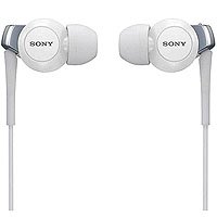Sony MDR EX300/WHI Vertical In the Ear Style EX Style Headphones (White)