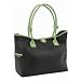 McKenzie Kids Kensington Diaper Bag in Black/Green