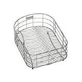 Elkay 19-3/8 in. x 17-1/8 in. Elkay Stainless Steel Wavy Wire Rinsing Basket - LKWRB2118SS/LKWRB2118