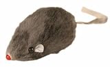 Eigenschaften Trixie  / Fellmaus mit Quietscher, 8 cm, grau