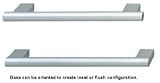 Hafele Aluminum Pull (106.74.914) 260mm, Silver Anodized