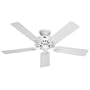 Factory-Reconditioned Hunter HR21416 52-Inch White Ceiling Fan