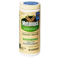 Metamucil Smooth Texture Sugar Free Regular Flavor Powder - 48 Doses