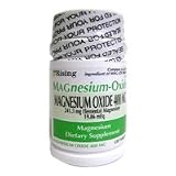 MAGnesium Oxide 400 mg Dietary Supplement Tablets - 120 Tablets