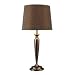 Logan Table Lamp in Coffee Plating