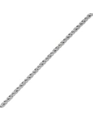 18" Oxidized Rope Chain Necklace