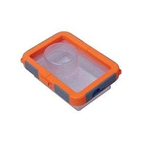 My Aqua Case 6212, Medium Underwater Case for Certain Canon, Casio, Fujifilm, Kodak, Leica, Nikon, Olympus, Panasonic, Pentax, Ricoh & Sony Digital Cameras, Good Down to 30 Meters, Orange