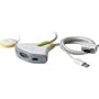 Flip 2-Port USB KVM Switch w/Remote