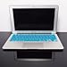 TopCase AQUA BLUE Keyboard Silicone Cover Skin for Macbook AIR 11