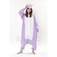 Purple Unicorn Kigurumi - Adult Costume