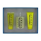 Claiborne Sport By Liz Claiborne For Men Gift Set -- 3.4 Oz Cologne Spray + 3.4 Oz Skin Soother + 3.4 Oz Hair & Body Cleanser 18 oz