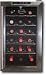 Vinotemp Vt-18teds 18 Bottle Thermoelectric Wine Cooler - Glass Door / Black Cabinet