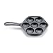 Norpro Cast Iron Danish Aebleskiver Pan Makes 7 NEW