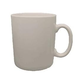 4 PAK - 30 oz. Mighty Mug - Jumbo Ceramic Coffee Soup Mocha Mug - White by HercuGlass