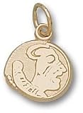 Florida State Seminoles Seminole Head 3/8 Charm - 14KT Gold Jewelry