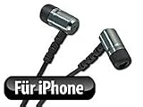 Produkt-Bild: auvisio In-Ear-Headset zum Musikh&ouml;ren und Freisprechen f&uuml;r iPhone