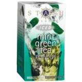 Stash Tea Powdered Green Iced Teas C Mint C= Contains Caffeine 8 tea bags (Pack of 8)