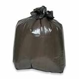 Can Liner,2-Ply,16 Gallon,24x31,100/CT,Brown/Black