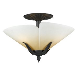 Allen Roth 17 12 Semi Flush Mount Light Cvmbvjm