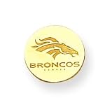 14K Denver Broncos Disc Horsehead w/Name Tie-Tac