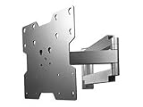 Westinghouse MT80 ARM20 - Mounting component ( wall mount ) for flat panel - silver - mounting interface: 100 x 100 mm, 100 x 200 mm, 200 x 200 mm