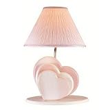 Lite Source 3HT30108 Heart Lamp with Nigh Light
