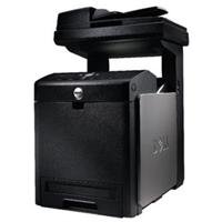 Dell 3115cn Multifunction Color Laser Network Printer Copier Scanner Fax - Optical Resolution 600x600 DPI - Max Print Speed 31 PPM - Duty Cycle 60000 PPM - Max Sheet Size Legal - Manual Duplex - 50-sheet ADF - Ethernet, USB - 256MB RAM - CPU 400 MHz