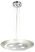 Access Silica 4 Light Round Pendant Fixture Chrome
