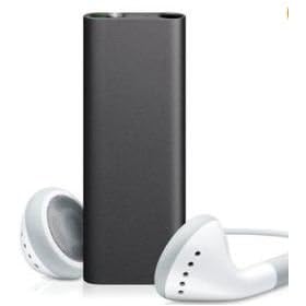 Apple iPod shuffle (4GB MP3 Player Black- model: MC268LL/B)