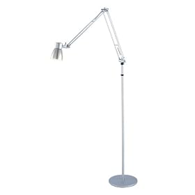 Adesso Launch Architect Floor Lamp, Steel