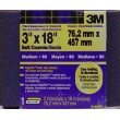 3M #9189 3x18 80G Medium Sand Belt