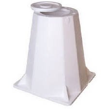 Consolidated Foam Inc 3612 Super Protection Rose Cone W lid 16x16x18 (Pack of 12) by 