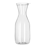 CARAFE 1-LITER W/LID 34Z, CS 1/DZ, 08-1509 TRAEX PITCHERS