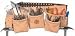 Graintex Heavy Duty 11 Pocket Work Apron - Suede / Leather