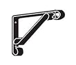 Flowtron SB-300 Welded Steel Wall Bracket