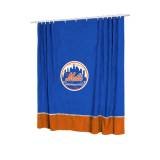 Sports Coverage MLB New York Mets MVP Shower Curtain