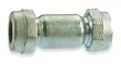 Industrial Grade 1RLW7 Compression Coupling, Galvanized, 3/4 In