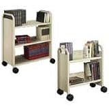 HON Mobile Utility Truck with 2 Slant Shelves