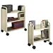 BREL330 - One-Sided Steel Book Cart