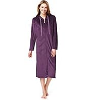 Per Una Faux Snakeskin Zip Through Dressing Gown
