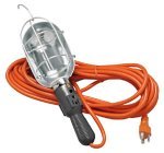 Caged Drop Light - 50' Cord, by Alert - TL50GM - Alert - ALRTL50GM