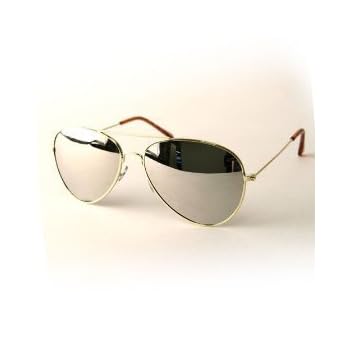 Set A Shopping Price Drop Alert For Premium Mirrored Aviator Sunglasses - Gold(3Pack) Special
