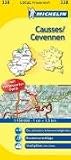 Causses / Cevennen 1 : 175 000