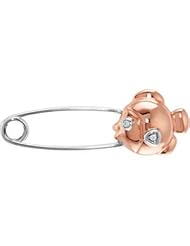 Youth Fish Brooch With Diamonds by US Gems