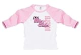 I'm A Big Sister #3 Toddler Raglan T-Shirt