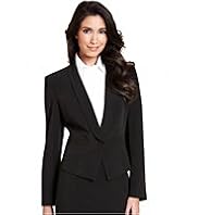 Shawl Collar Single Breasted 1 Button Jacket