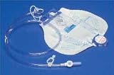 Kendall Curity 2000cc Bedside Drainage Bag with MONO-FLO SplashGuard