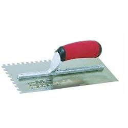 Marshalltown Trowel 15808 Marshalltown DuraSoft Notched Trowel