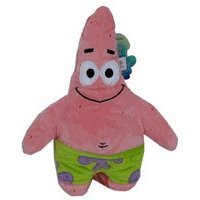 Nick Jr Spongebob character stuffed animal - Patrick plush backpack